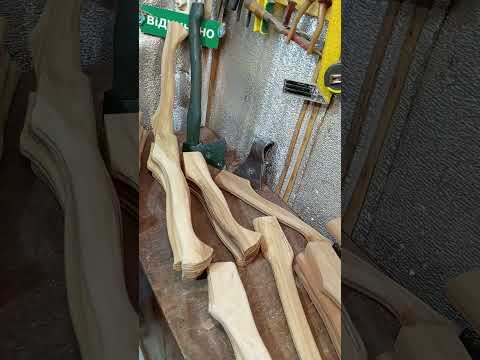 Видео: Топорищя вязь 500 мм =200 грн.