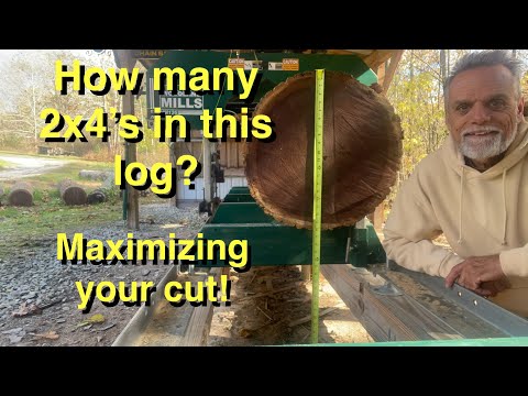 Видео: Как получить больше пиломатериалов из каждого бревна!
