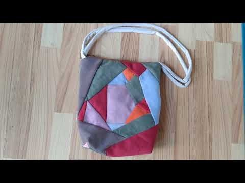 Видео: ҚҰРАҚТАН СУМКА ТІГУ #крейзипэчворк #пэчворк