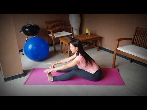 Видео: Наклон сидя Пашимоттанасана. Подробная техника.