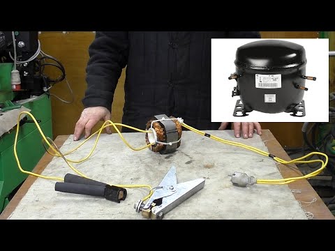 Видео: Разоблачение: Сварочный аппарат из КОМПРЕССОРА холодильника | Welding Machine