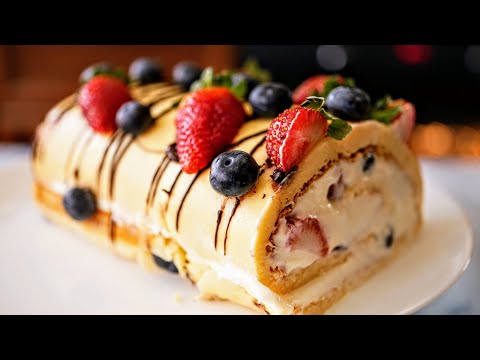 Видео: Этот рецепт взорвал интернет! РУЛЕТ без муки и сливок, цыганка готовит.