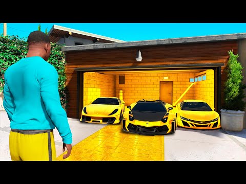 Видео: СОБИРАЮ СУПЕР МАШИНЫ из золота в GTA 5