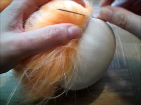 Видео: МК "Рыжий Ангел". 3 Видео-урок. Делаем причёску и макияж.