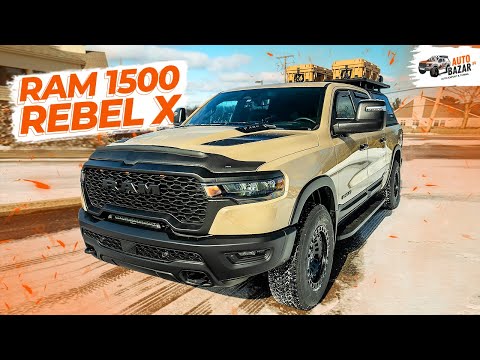 Видео: Мечта охотника! Тюнинг 2025 Ram 1500 Rebel X: кунг с электрозамками, платформа, освещение, защита