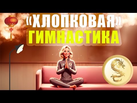 Видео: Китайская "ХЛОПКОВАЯ"🙌 гимнастика | ЛФК упражнения