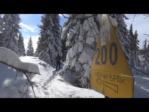 Видео: Зимна приказка на Витоша и ураган на Черни Връх