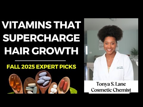 Видео: 5 витаминов, которые ускоряют рост волос | Объяснение от химика-косметолога
