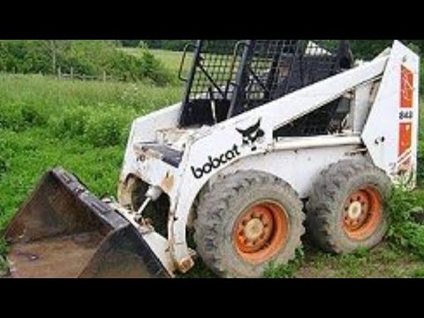 Видео: Восстановление  bobcat 843 (часть 1)