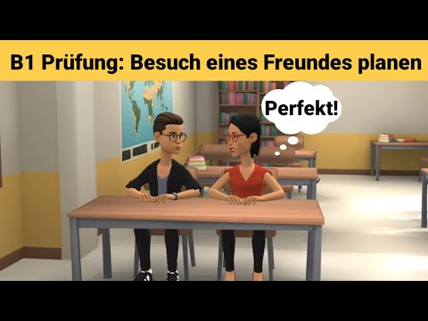 Видео: Устный экзамен по немецкому языку B1 | Спланируйте что-нибудь вместе/диалог|разговор. Часть 3
