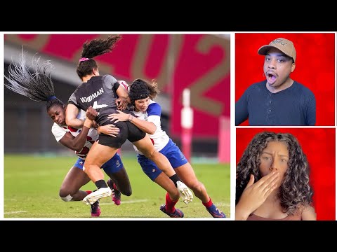 Видео: Первая РЕАКЦИЯ на женское регби!