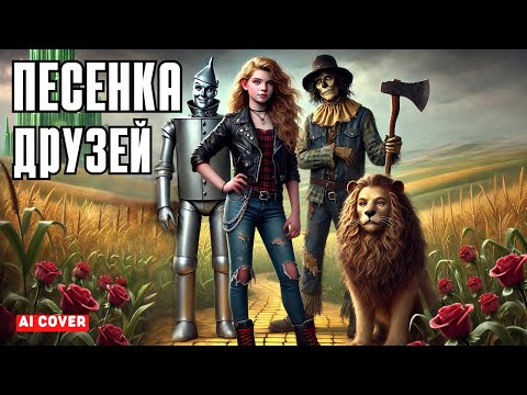 Видео: Песенка друзей (Ai cover) - Метал Баллада