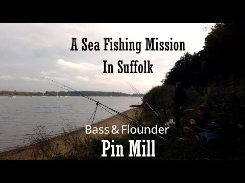 Видео: Морская рыбалка в графстве Саффолк — Pin Mill — The Orwell — Морская рыбалка в Великобритании