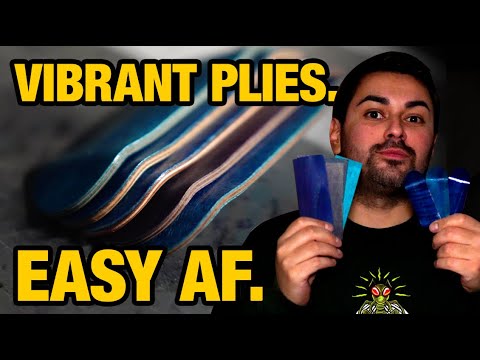 Видео: КАК ПОКРАСИТЬ И ВЫЦВЕТИТЬ СЛОИ НАКЛАДКИ ГРИФА (ДЕШЕВЫЙ И ПРОСТОЙ СПОСОБ)