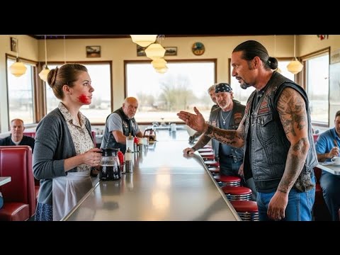 Видео: Лидер байкеров заметил синяки у официантки — и весь город ахнул от его поступка!