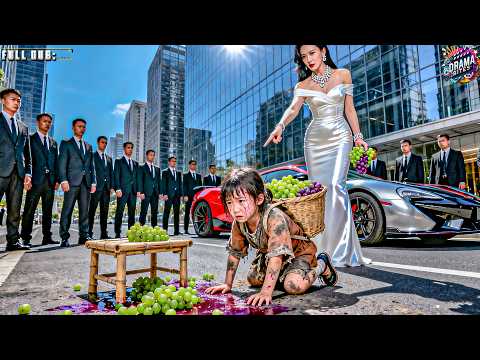 Видео: Бедная девочка продает виноград, чтобы поддержать отца, которого преследует генеральный директор....