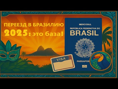 Видео: Переезд в Бразилию 2025: это база!