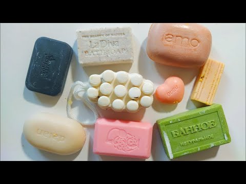 Видео: ASMR Soap cutting / Soap carving/ Резка мыла/ Asmr soap
