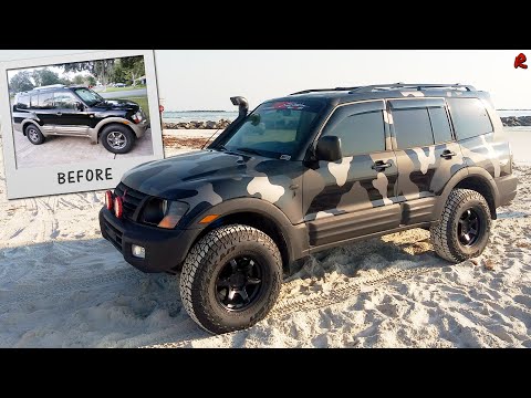 Видео: Полная сборка Montero: 2 года за 15 минут | Проект «Колесница Вейдера» #montero #pajero #overland