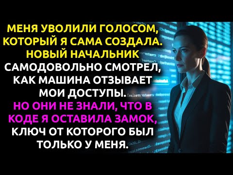 Видео: ИИ, который я СОЗДАЛА, уволил меня... но я оставила ему один СЕКРЕТ.
