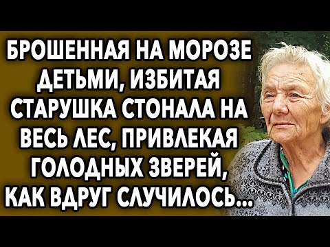 Видео: Находясь на морозе, старушка звала на весь лес, как вдруг случилось необъяснимое…