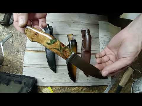 Видео: Ножи из разных сталей,и немного болтавни.