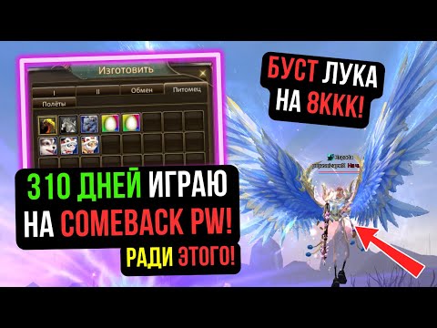 Видео: ИГРАЛ 310 ДНЕЙ НА COMEBACK PW, ЧТОБЫ СДЕЛАТЬ ЭТО! БУСТ ЛУЧНИКА НА 8ККК / Perfect World 2024