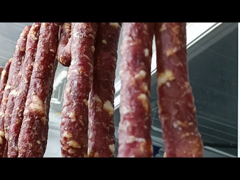 Видео: Вяленая домашняя колбаса, за 10 дней