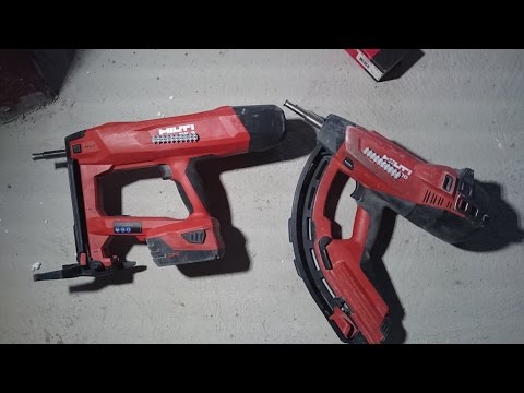 Видео: BX 3 vs GX 120. обзор и сравнение монтажных пистолетов Hilti. 1 часть