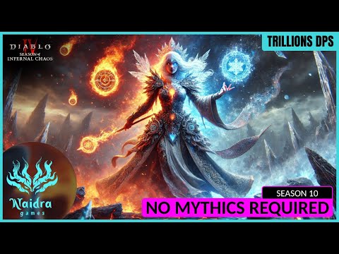 Видео: Сборка волшебника для Diablo 4, 10 сезон: Огонь и лёд, Метеор, Инферно