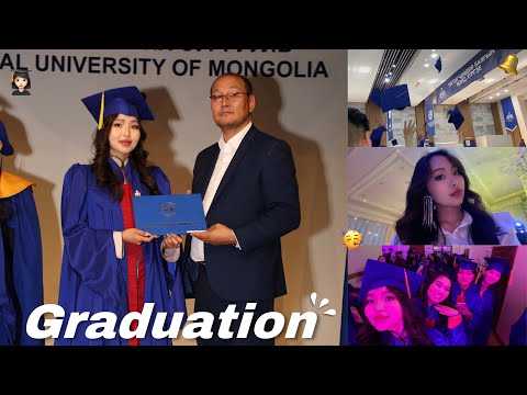 Видео: Хонхны баяр 🥳 | Graduation day | bye NUM