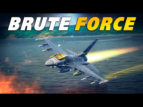 Видео: Interdiction | F-16C Viper против китайского J-15 Flanker | Цифровой боевой симулятор | DCS |