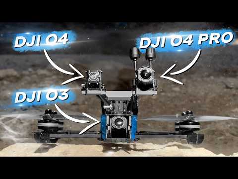 Видео: DJI O4 PRO vs O4 vs O3 - СРАВНЕНИЕ КАЧЕСТВА КАРТИНКИ ЦИФРОВЫХ СИСТЕМ для FPV ДРОНА