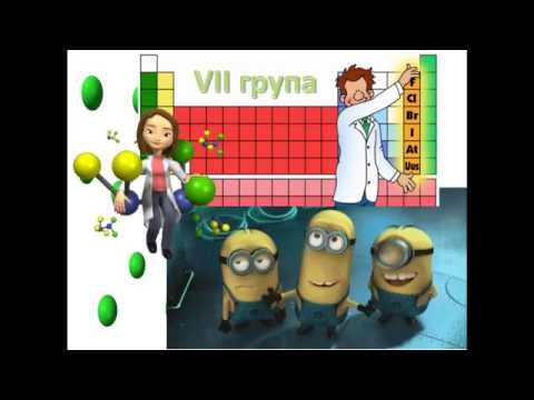 Видео: Хлор и VІІА група - халогенни елементи