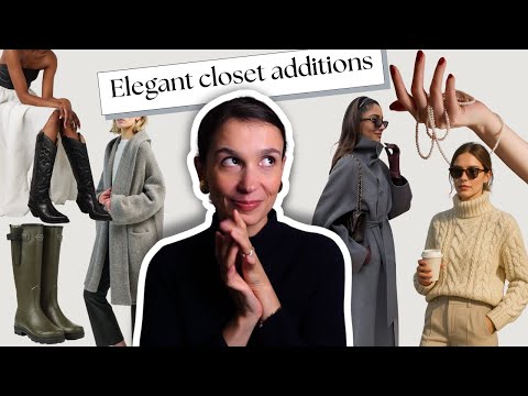 Видео: Вечные предметы гардероба, которых мне не хватает (Элегантные дополнения к гардеробу) #chicwardrobe