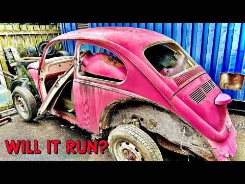 Видео: Классический редкий VW Beetle 1960-х годов, ЗАБРОШЕННЫЙ проект, которому исполнилось 30 лет!!! Бу...