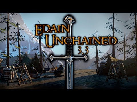 Видео: Большой обзор мода Edain Mod Unchained - Властелин Колец BFME 2 ROTWK