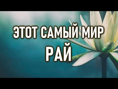 Видео: Этот самый мир - Рай. | ОШО