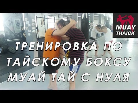 Видео: Тренировка по тайскому боксу - муай тай с нуля