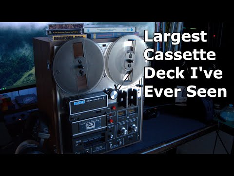 Видео: 40-фунтовая кассетная дека (с возможностью установки катушечных магнитофонов) | Возрождение винта...
