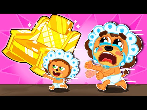 Видео: Маша и Леопольд. Взрослые как малыши - Мультик для детей - Lion Family на русском