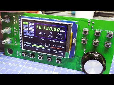 Видео: Синтезатор Arduino Mega 2560 + 3.2" TFT LCD + Si5351