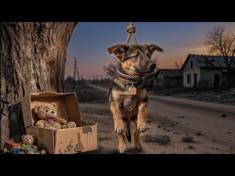 Видео: Щенка повесили на дереве из жестокости — но то, что произошло потом, шокировало всех