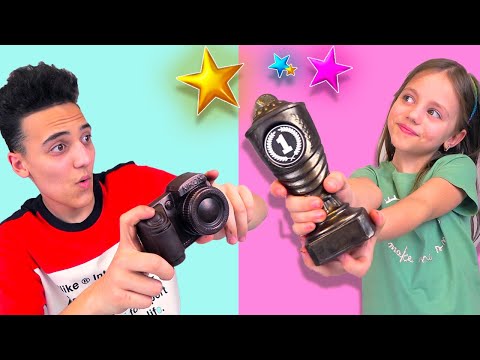 Видео: Шоколадное или Обычное ИНТУИЦИЯ челлендж с Настей и Сашей