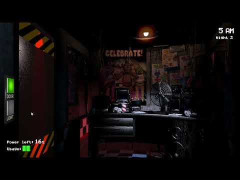 Видео: РАБОТАТЬ ОХРАННИКОМ НЕ ТАК ПРОСТО! FIVE NIGHTS AT FREDDY'S #4