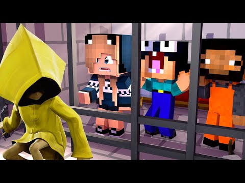 Видео: НУБ И ДЕВУШКА ПРО ПОПАЛИ В ТЮРЬМУ ШЕСТАЯ МАЛЕНЬКИЕ КОШМАРЫ В МАЙНКРАФТ! ПОБЕГ ИЗ ТЮРЬМЫ В MINECRAFT