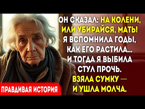 Видео: Он сказал: «Встань на колени, если хочешь остаться». Я ударила стул