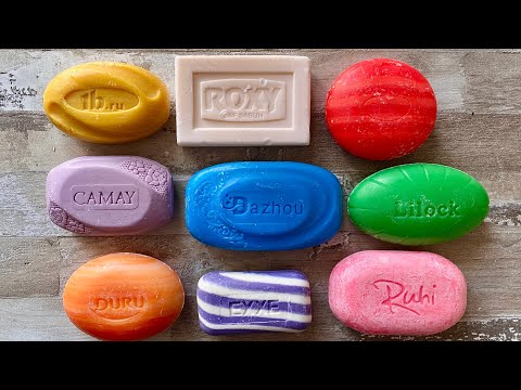 Видео: ASMR Soap cutting | Soap Carving|Резка мыла  | ASMR