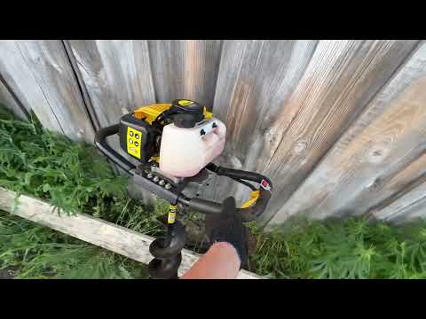 Видео: МОТОБУР HUTER GGD-52 отличный помощник