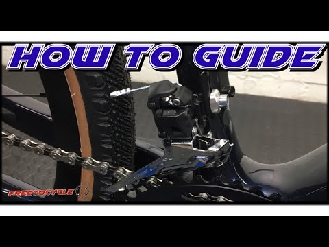 Видео: Руководство по установке переднего переключателя Shimano GRX 400